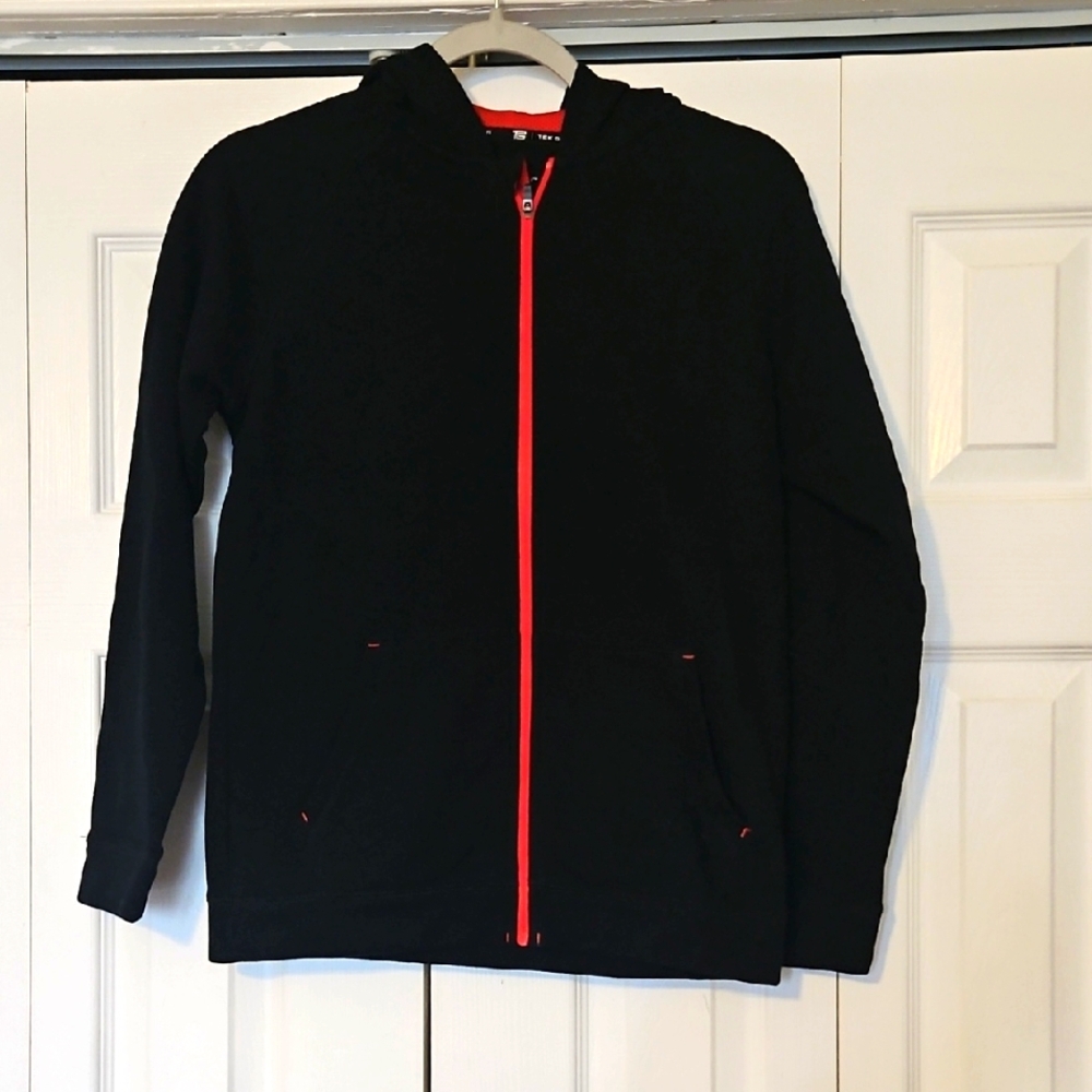 Tek Gear Black and Yellow Hoodie